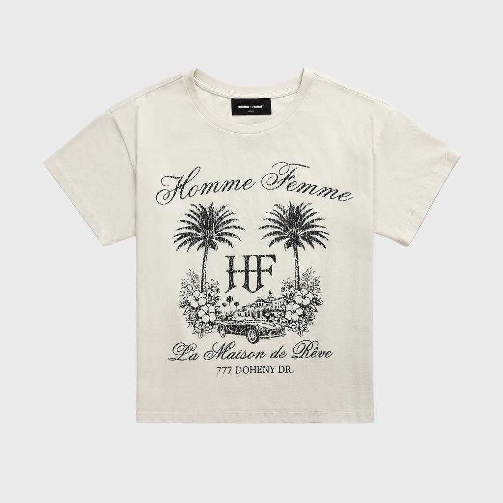 Classic Maison Tee White – HommeFemmeLA