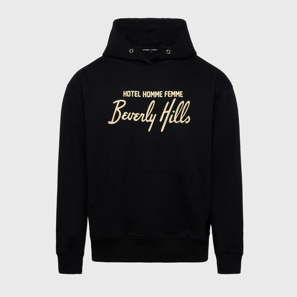 Hotel Homme Femme Hoodie Black - Main Image