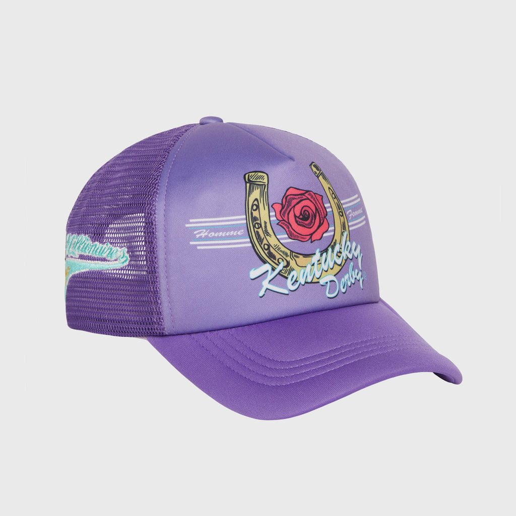 Millionaires Row Trucker Hat Purple – HommeFemmeLA display picture 1