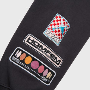 Road Trip Zip Hoodie Black