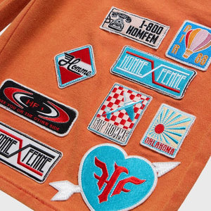Road Trip Shorts Orange