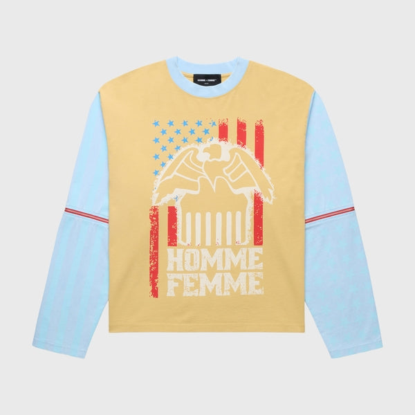Trapstar Long Sleeve Yellow – HommeFemmeLA