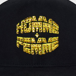 Japan Gemstone Hat Black