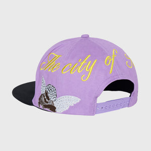 LA Gemstone Hat Purple