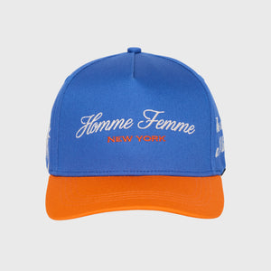 NYC Royalty Snapback Blue and Orange