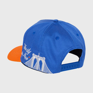 NYC Royalty Snapback Blue and Orange