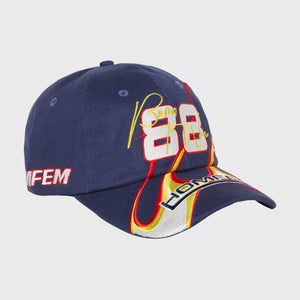 Born To Win Hat Navy Blue