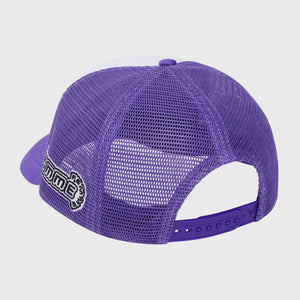 Global Trucker Hat Purple