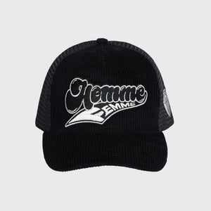 Wave Logo Hat Black