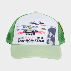 Call Now Trucker Green