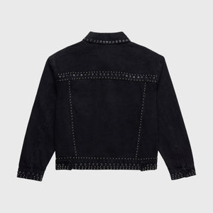 Ornament Denim Jacket Black