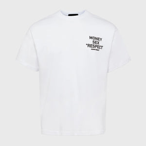 Respect Tee White and Black