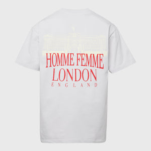 Embroidered Royal Crest Tee Grey