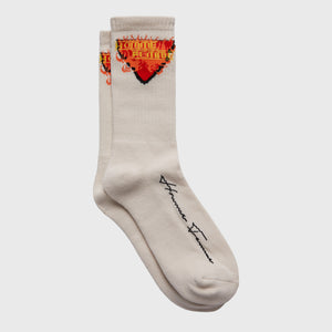 Formula One Socks Cream