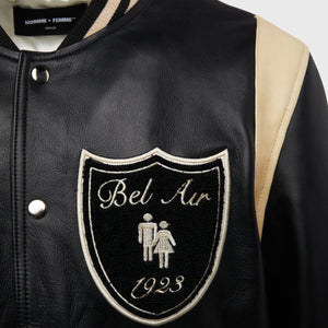 Bel-Air Varsity Jacket Black