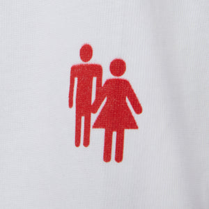 Hotel Homme Femme Tee White and Red