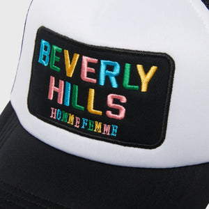 Beverly Hills Trucker Hat Black