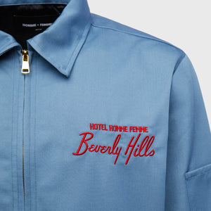 Beverly Hills Twill Jacket Blue