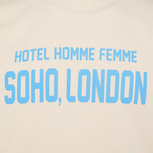 Hotel Homme Femme London Tee Cream