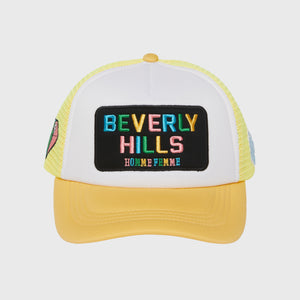 Beverly Hills Trucker Hat Yellow
