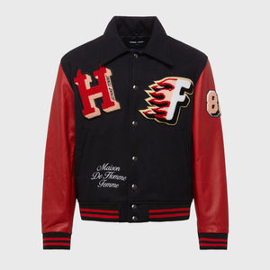 World Champs Letterman Jacket Red