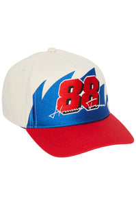 88 Signature Snapback Cream with Red and Blue