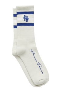 Trademark Socks Grey and Blue