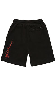 Twilight Shorts Black and Red