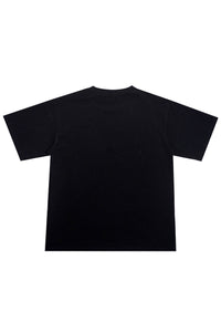 Maison Dog Tee Black