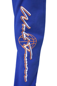 Basketball Sweatpants Blue