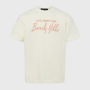 Hotel Homme Femme Tee Off-White and Sand