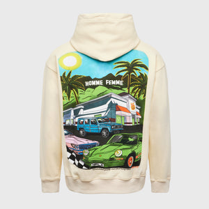 Burgers and Benz Hoodie Cream