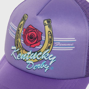 Millionaires Row Trucker Hat Purple