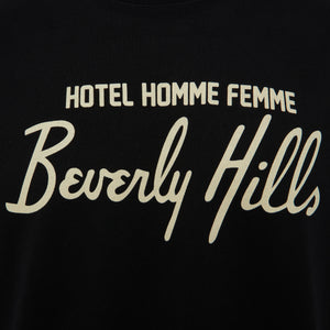Hotel Homme Femme Tee Black