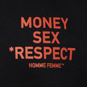 Respect Tee Black and Red