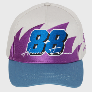 88 Signature Snapback Grey with Blue and Purple